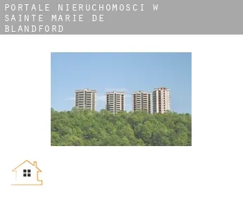 Portale nieruchomości w  Sainte-Marie-de-Blandford