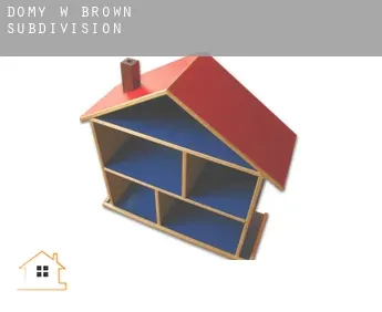 Domy w  Brown Subdivision