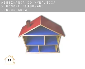 Mieszkania do wynajęcia w  Honoré-Beaugrand (census area)