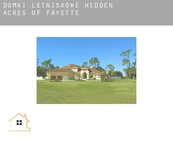 Domki letniskowe  Hidden Acres of Fayette
