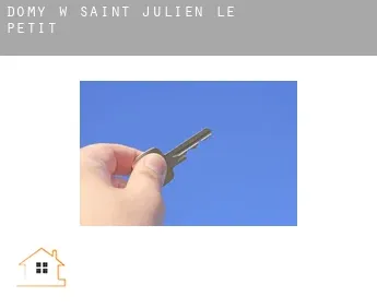 Domy w  Saint-Julien-le-Petit