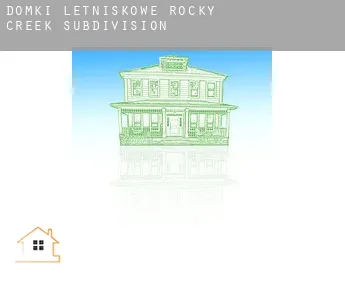 Domki letniskowe  Rocky Creek Subdivision