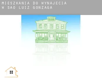 Mieszkania do wynajęcia w  São Luiz Gonzaga