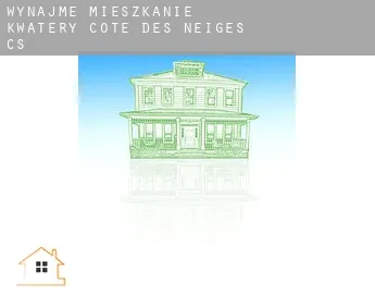 Wynajmę mieszkanie kwatery  Côte-des-Neiges (census area)