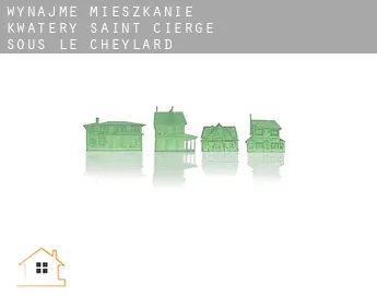 Wynajmę mieszkanie kwatery  Saint-Cierge-sous-le-Cheylard