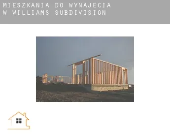 Mieszkania do wynajęcia w  Williams Subdivision