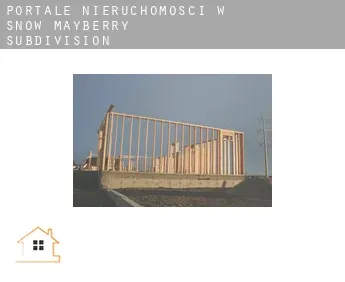 Portale nieruchomości w  Snow Mayberry Subdivision