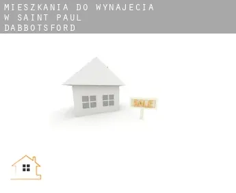 Mieszkania do wynajęcia w  Saint-Paul-d'Abbotsford