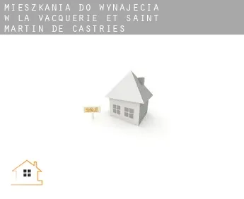 Mieszkania do wynajęcia w  La Vacquerie-et-Saint-Martin-de-Castries