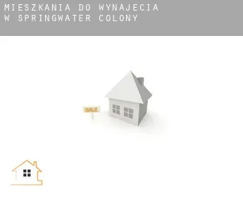 Mieszkania do wynajęcia w Springwater Colony