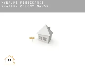 Wynajmę mieszkanie kwatery  Colony Manor