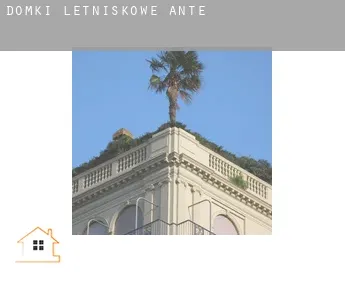 Domki letniskowe  Ante