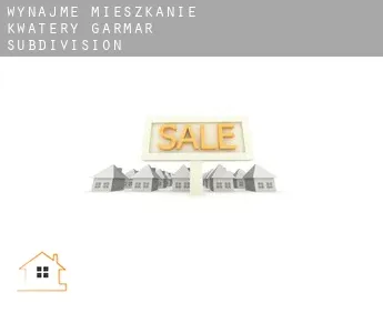 Wynajmę mieszkanie kwatery  Garmar Subdivision