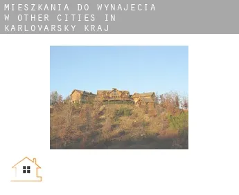 Mieszkania do wynajęcia w Other cities in Karlovarsky kraj