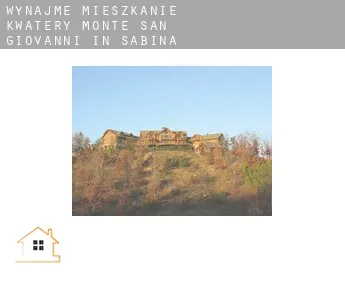 Wynajmę mieszkanie kwatery  Monte San Giovanni in Sabina