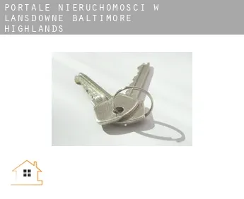Portale nieruchomości w  Lansdowne-Baltimore Highlands