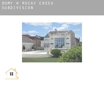 Domy w  Rocky Creek Subdivision