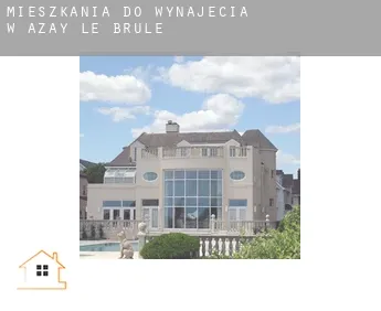 Mieszkania do wynajęcia w  Azay-le-Brûlé