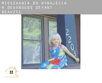 Mieszkania do wynajęcia w  Deuxnouds-devant-Beauzée