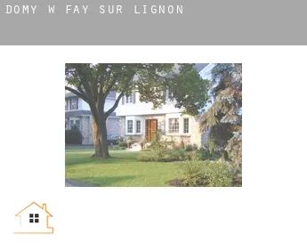 Domy w  Fay-sur-Lignon
