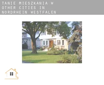 Tanie mieszkania w  Other cities in Nordrhein-Westfalen