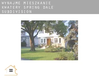 Wynajmę mieszkanie kwatery  Spring Dale Subdivision