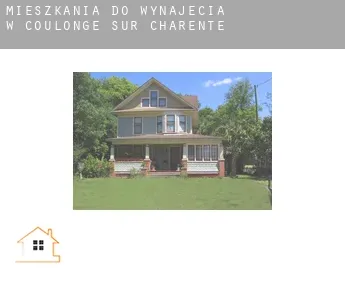 Mieszkania do wynajęcia w  Coulongé-sur-Charente