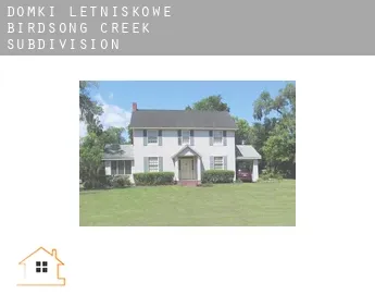 Domki letniskowe  Birdsong Creek Subdivision