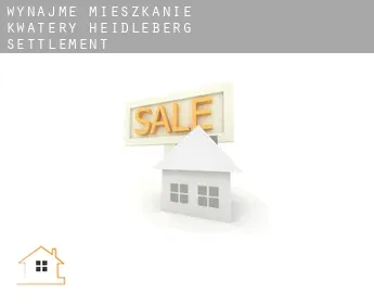 Wynajmę mieszkanie kwatery  Heidleberg Settlement