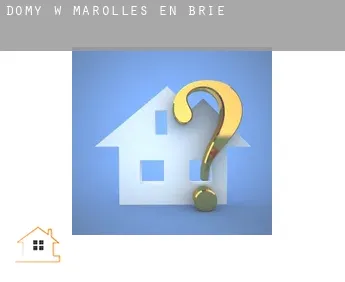Domy w  Marolles-en-Brie