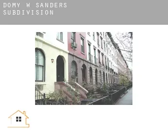 Domy w  Sanders Subdivision