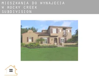 Mieszkania do wynajęcia w  Rocky Creek Subdivision