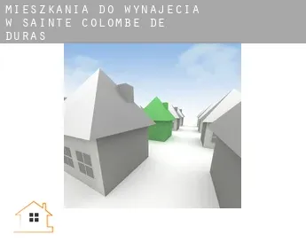 Mieszkania do wynajęcia w  Sainte-Colombe-de-Duras
