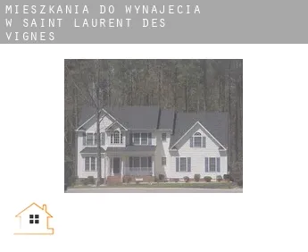 Mieszkania do wynajęcia w  Saint-Laurent-des-Vignes