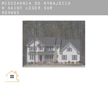 Mieszkania do wynajęcia w  Saint-Léger-sur-Roanne
