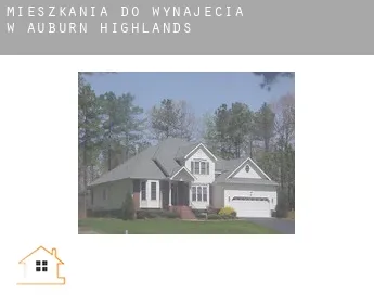 Mieszkania do wynajęcia w  Auburn Highlands